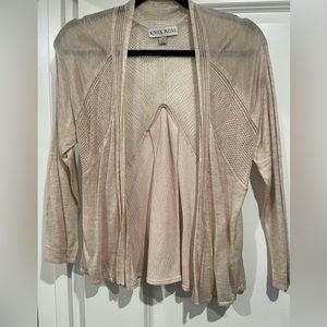 Beige cardigan